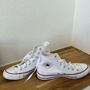 White high top converse